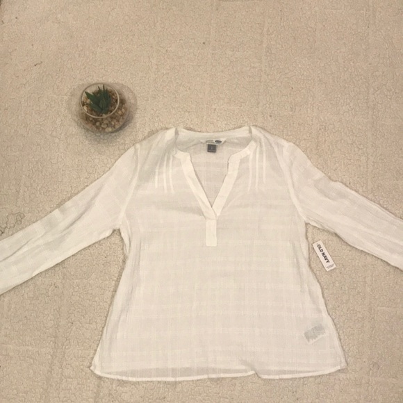 Old Navy Tops - Old Navy Linen Tunic sz Small